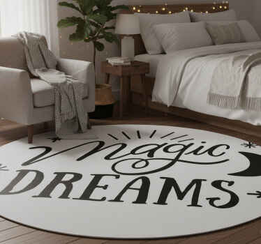 Tapete vinílico quarto sonhos mágicos - TenStickers