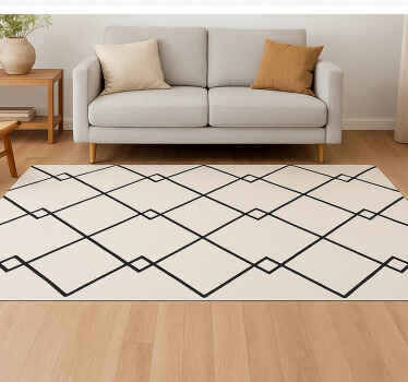 Alfombras de vinilo con diseño floral - TenVinilo