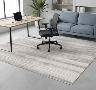 Office vinyl rug cloudy morning wallpaper - TenStickers