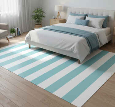Winter column bedroom vinyl rug - TenStickers