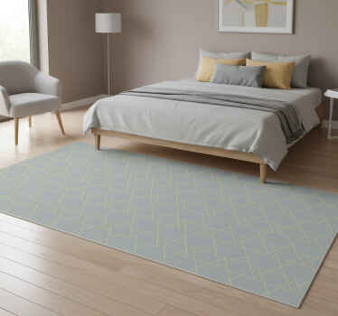 Vinyl teppich schlafzimmer in pantone origami-dreiecken - TenStickers