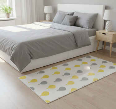 Vinyl teppich schlafzimmer in pantone luftballon - TenStickers
