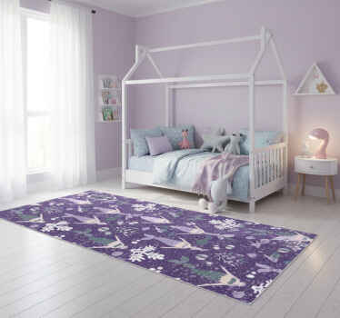 Vinyl teppich schlafzimmer meerjungfrau spritzer - TenStickers