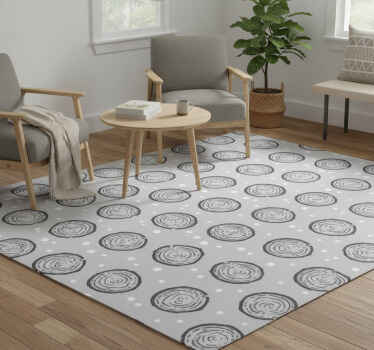 Vinyl tapijt scandinavisch nordic stijl alpine - TenStickers