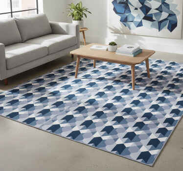 Vinyl tapijt scandinavisch geometrisch kopenhagen - TenStickers