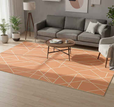 Vinyl tapijt scandinavisch geometrisch mozaïek apex - TenStickers