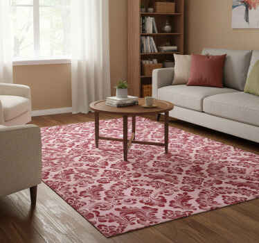 Tapis vinyle vintage imprimé à la main - TenStickers