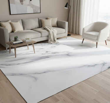 Alfombra vinílica textura remolinos mármol elegante - TenVinilo