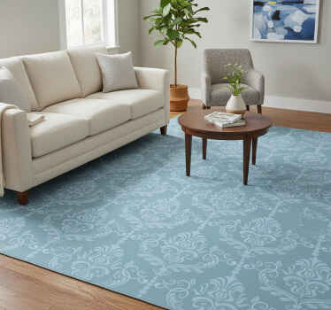 Vintage vinyl rug in baroque style - TenStickers