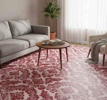Alfombra vinílica textura estampada a mano - TenVinilo