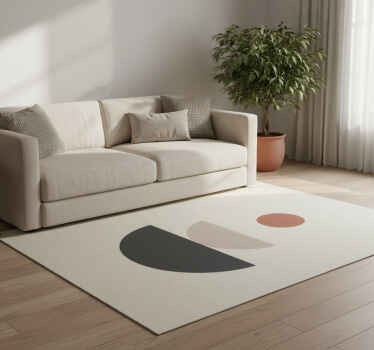 Geometrik pvc halı - Şelale soyut geometrik sanat - TenStickers
