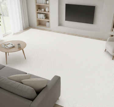 Tapis vinyle blanc écran blanc - TenStickers