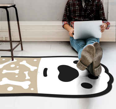 Paw Patterned Surface animal mat - TenStickers