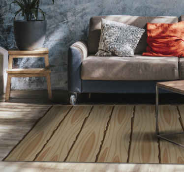 Vinylteppich Holz Vinyl teppich holzstreifen - TenStickers