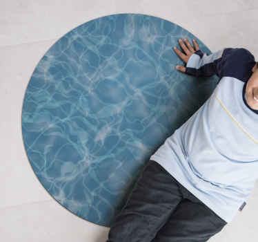 Vinyl tæppe swimmingpool natur tæppe - TenStickers