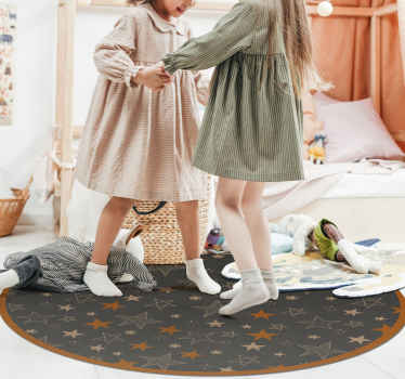 hviezdy vinylový koberec nebeské motívy - Tenstickers