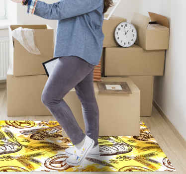 Vinylteppich Vintage bäckerei-Themen-Design - TenStickers