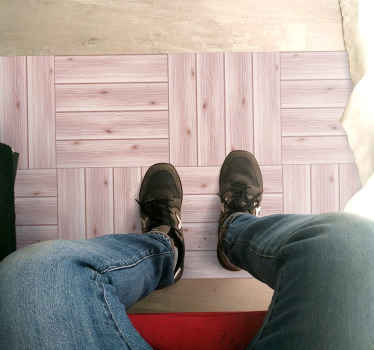 Puurakeinen kuvio puu aiheinen vinyylimatto - Tenstickers