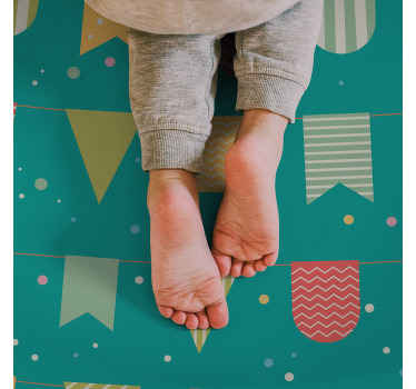 detský vinylový koberec sviatočný strnádok - Tenstickers