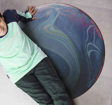 Tapis vinyle autres tapis marbré tourbillonnant - TenStickers