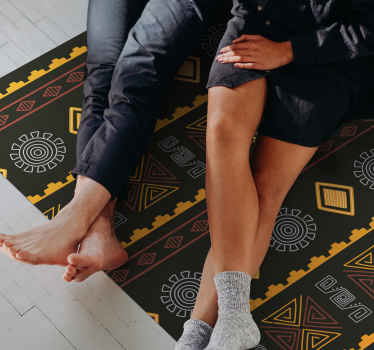 South African tribal ethnic rug - TenStickers