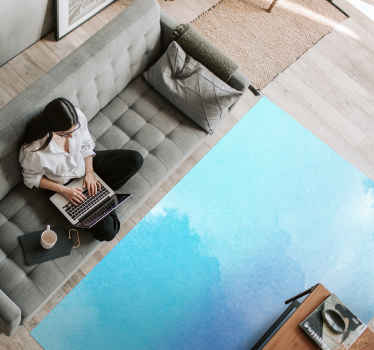 Vinil podovi tekstura aqua ombre - TenStickers