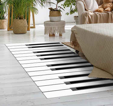 Alfombras vinílicas modernas Piano grande - TenVinilo