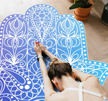 Mandala Inspired Decor mandala vinyl rug - TenStickers