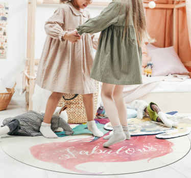 Dywan winylowy dziecięcy fantastyczny jednorożec - TenStickers