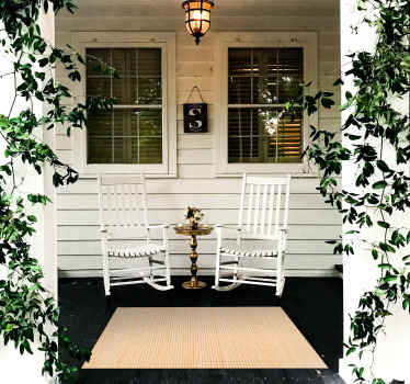 Bambu kuvio Tekstuuri vinyylimatto - Tenstickers