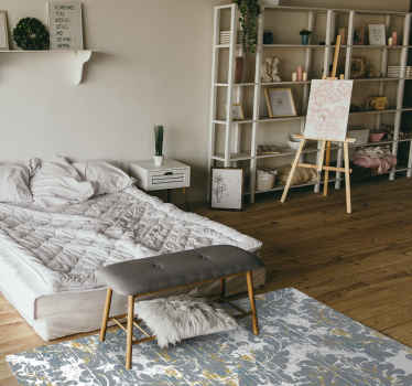 Tapis mosaique vinyle composition abstraite en mosaïque - TenStickers