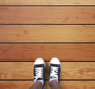 乙烯基地毯木纹 木板模拟物 - TenStickers