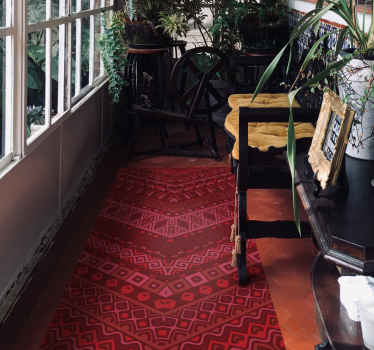 Tapete étnico em tons quentes de vinil étnico - TenStickers