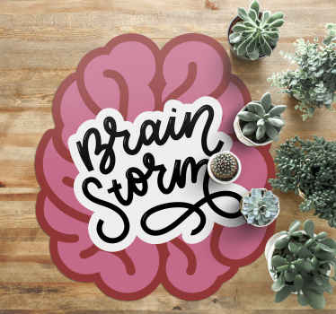 Brain storming custom rug - TenStickers