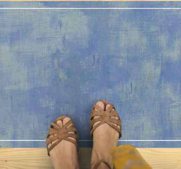 Vinyl Teppich Textur blau strukturierte oberfläche - TenStickers