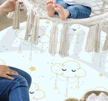 Vinil podovi rasadnici sanjivi oblaci - TenStickers