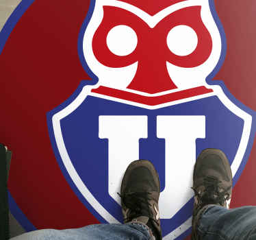 Alfombra vinílica juvenil equipo universitario Chile - TenVinilo