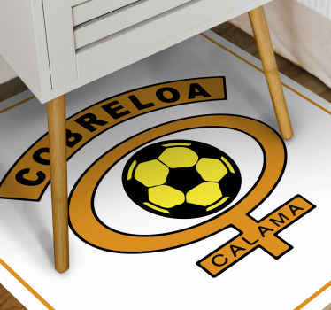 Alfombra vinílica juvenil equipo Cobreloa - TenVinilo