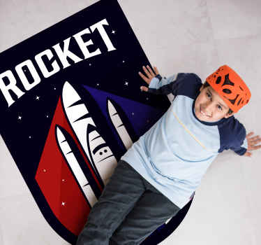 Barevná raketa na hraní pro děti - TenStickers