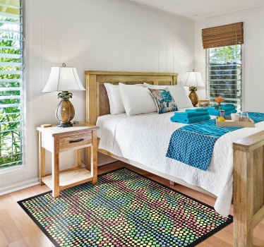 Rainbow snake εκτύπωση βινυλίου χαλάκι - TenStickers