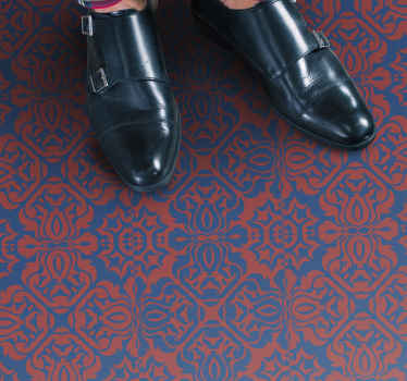 Blomster og planter vinyltæppe elegante botaniske elementer - TenStickers