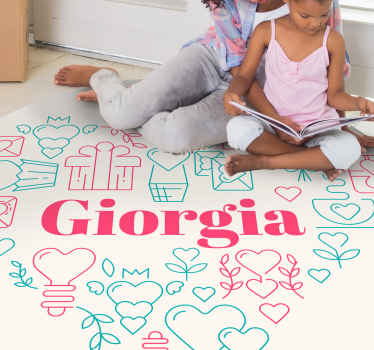 연애 편지는 비닐 매트를 개인화했습니다 - TenStickers