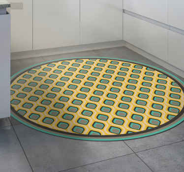 Alfombra vinílica cocina estilo portugués - TenVinilo