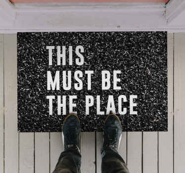 Alfombra vinílica recibidor debe ser el lugar - TenVinilo