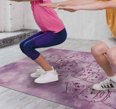 Drugi vinil podovi razigrano mačje okupljanje - TenStickers