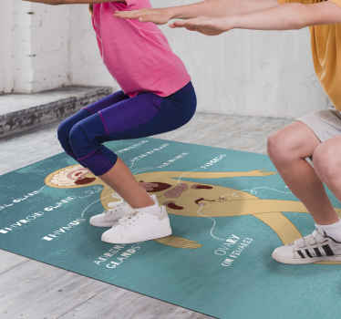 Classic operation game vintage rug - TenStickers