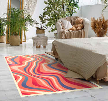 Modern art stripes modern rug - TenStickers