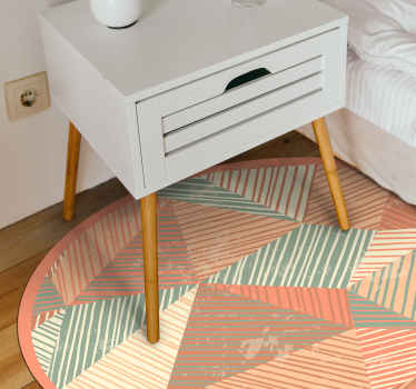 Alfombras vinílicas modernas formas geométricas - TenVinilo