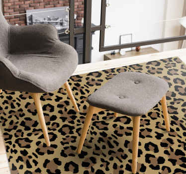 Alfombra vinílica animal print Tigre grande - TenVinilo