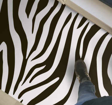 Vintage Animal Print  animal print vinyl rug - TenStickers